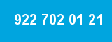 922 702 01 21 922 702 01 21